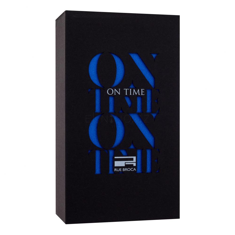 On Time Blue by Rue broca Afnan edp 100ml