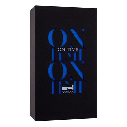 On Time Blue by Rue broca Afnan edp 100ml