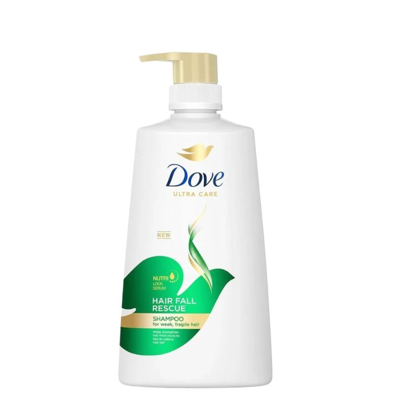 Dove Ultra Care Hair Fall Rescue Shampoo for Weak & Fragile Hair 680ml - Strengthening Hair Care Shampoo for Reduced Hair Fal