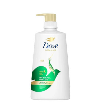 Dove Ultra Care Hair Fall Rescue Shampoo for Weak & Fragile Hair 680ml - Strengthening Hair Care Shampoo for Reduced Hair Fal