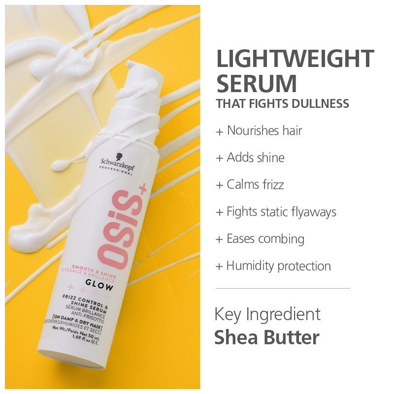 Schwarzkopf Osis+ Magic Anti-Frizz Shine Serum 50ml Smooth Finish & High Shine