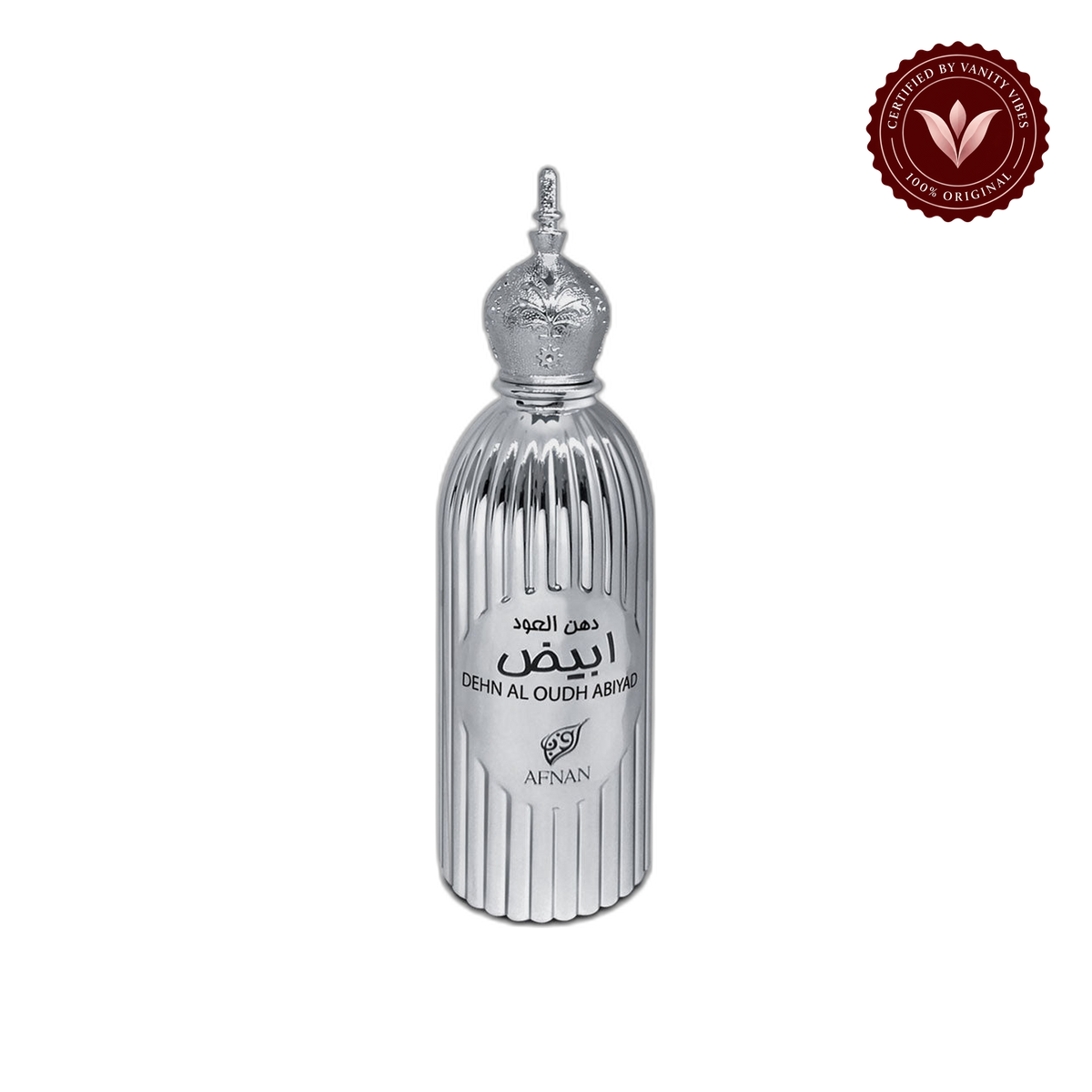 Dehn al Oudh Abiyad by Afnan Eau de Parfum 100ml for Men And Women — front product image, transparent background