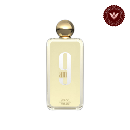 Afnan 9am Eau de Parfum Spray (Unisex) — front product image, transparent background