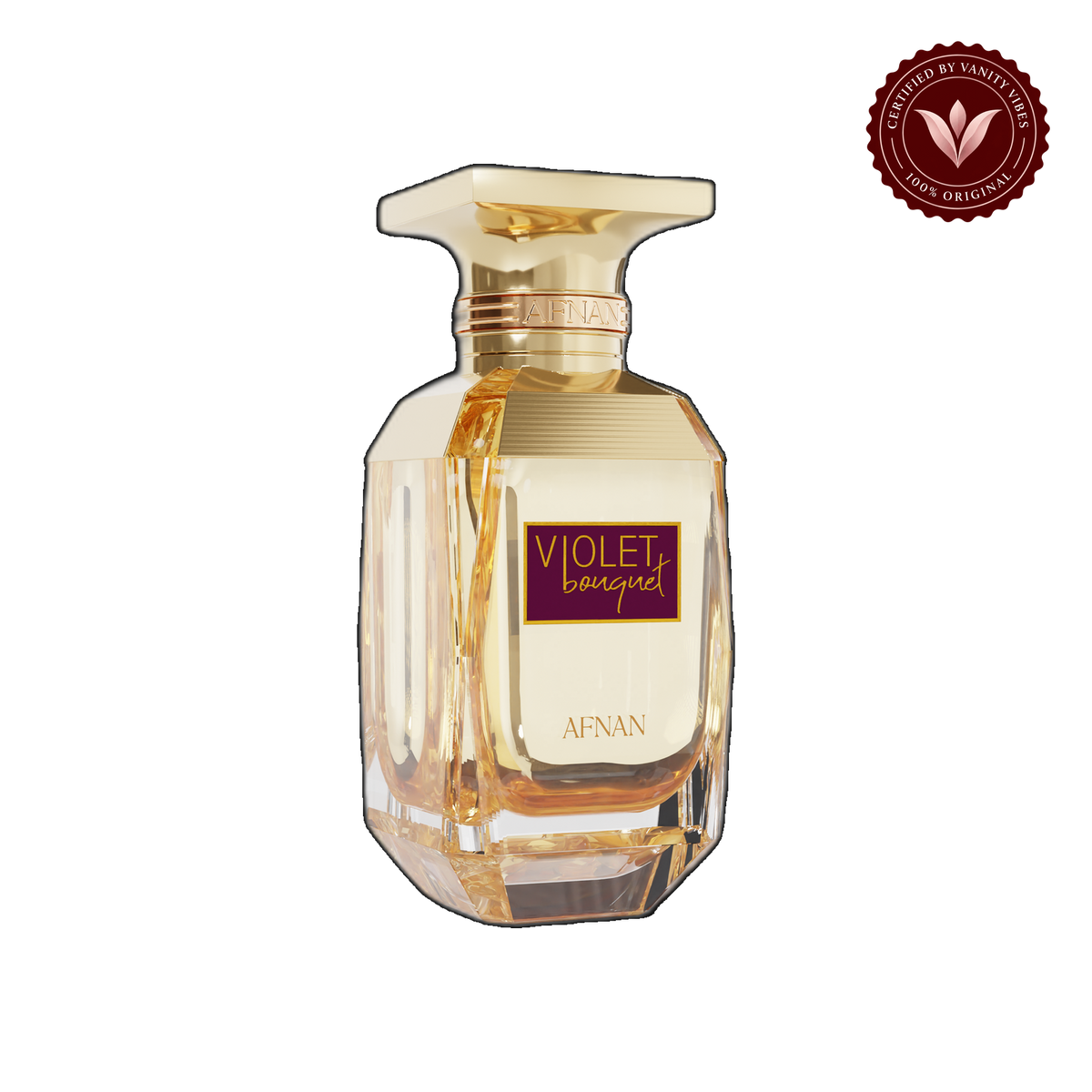 Afnan Violet Bouquet Edp 80ml For Women — alternate product view, transparent background