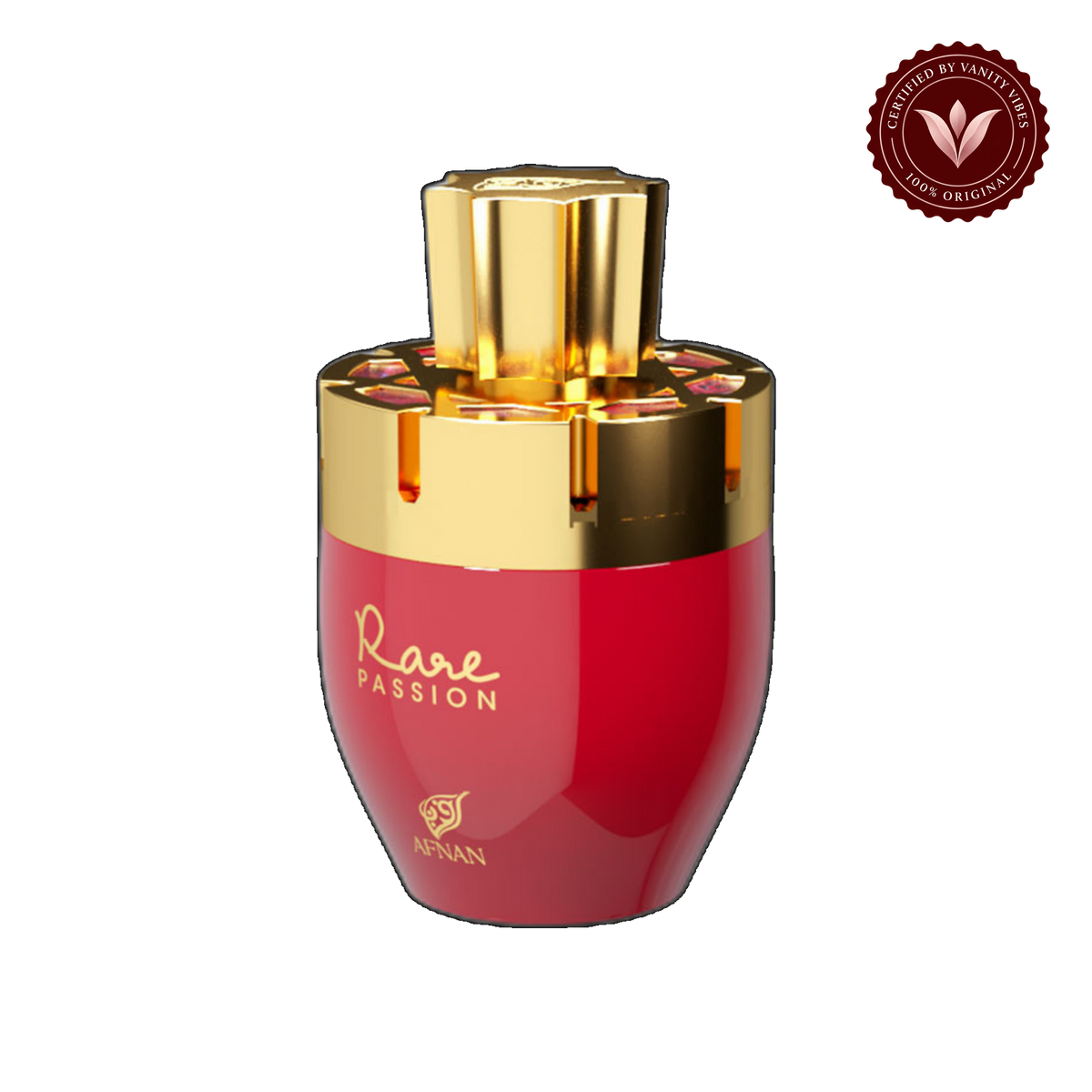 Afnan Rare Passion EDP 100ml For Women — alternate product view, transparent background