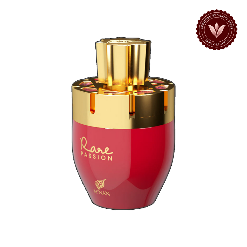 Afnan Rare Passion EDP 100ml For Women — alternate product view, transparent background