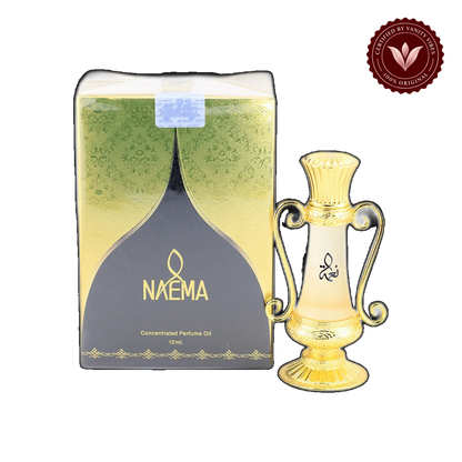 Afnan Naema Attar 12ml — alternate product view, transparent background