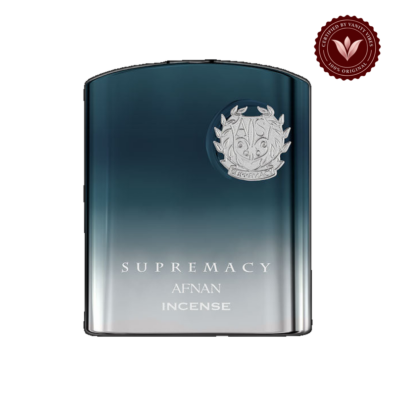 Afnan Supermacy Incense EDP 100ml — front single product, transparent background