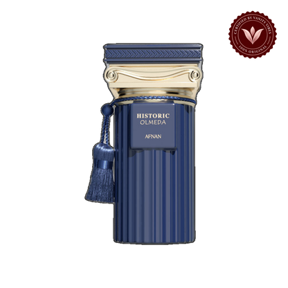 Historic Olmeda Afnan for women and men EDP 100ML — front single product, transparent background