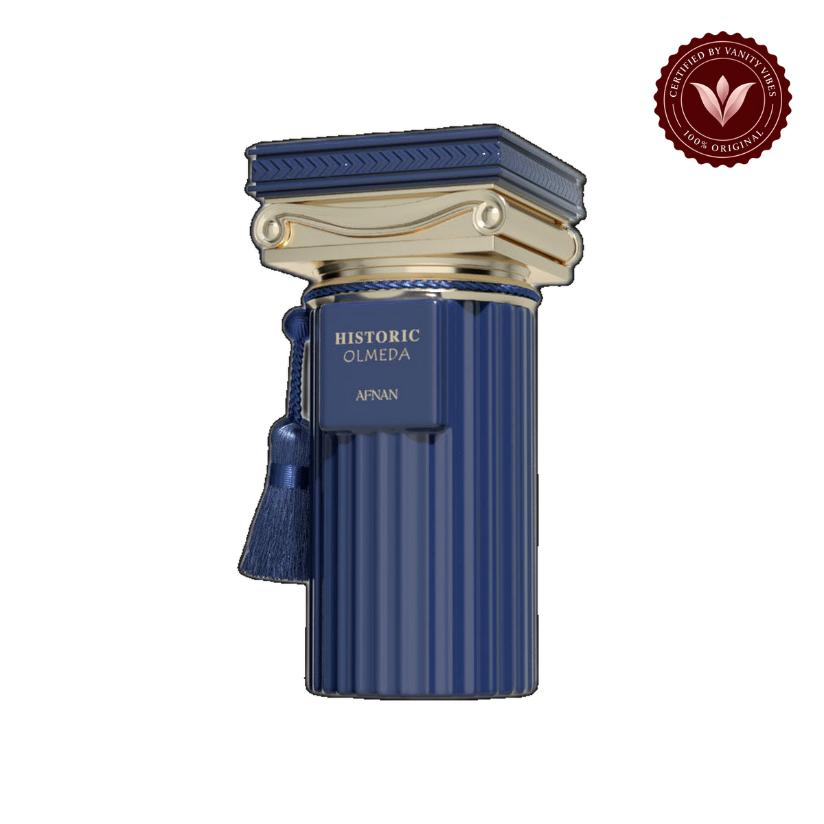 Historic Olmeda Afnan for women and men EDP 100ML — alternate product view, transparent background