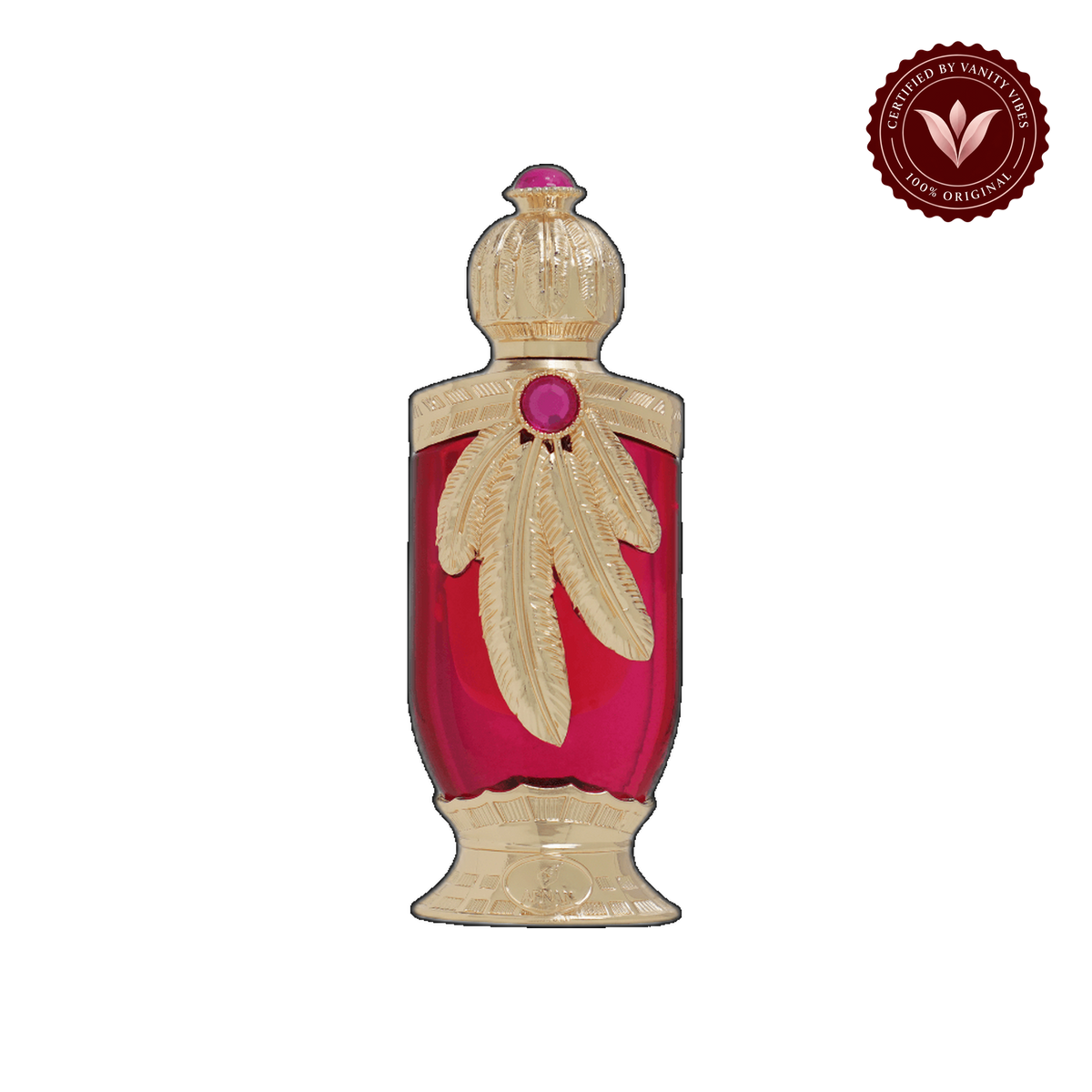 Afnan sultanah Attar 20ml — front single product, transparent background