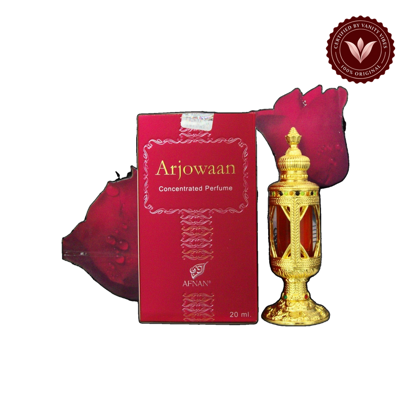 Afnan Arjowaan Concentrated Eau De Perfume-20ml — alternate product view, transparent background