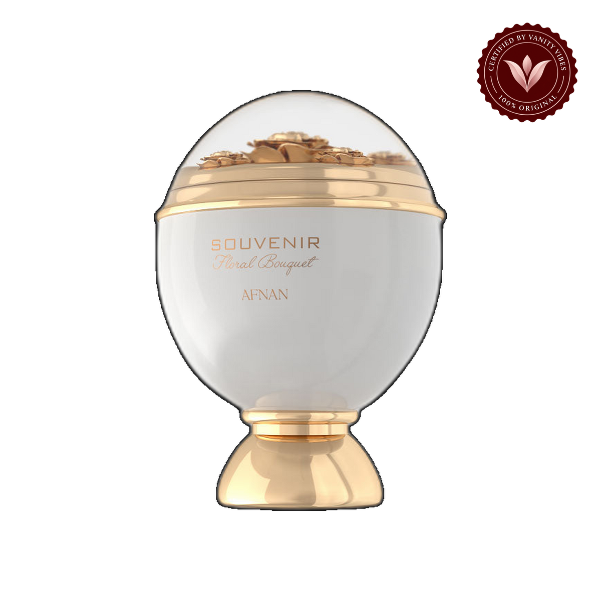 Afnan Souvenir Floral Bouquet Perfume 100ml for Women — alternate product view, transparent background