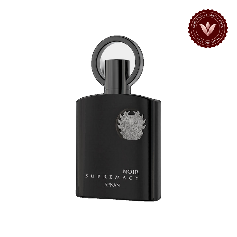 Afnan Supremacy Noir EDP 100ml — alternate product view, transparent background