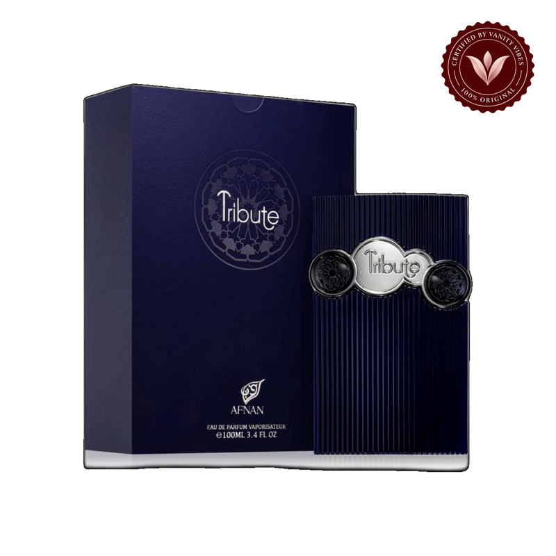 Tribute (Blue) by Afnan EDP 100ml for Men — alternate product view, transparent background