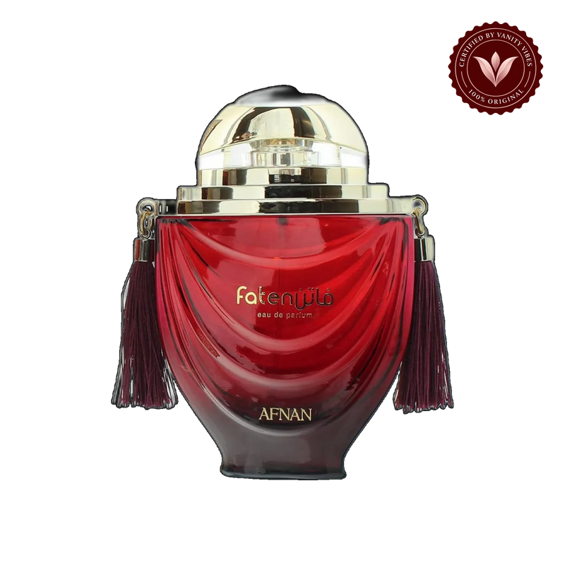 Afnan Faten Maroon EDP 100ml — front single product, transparent background