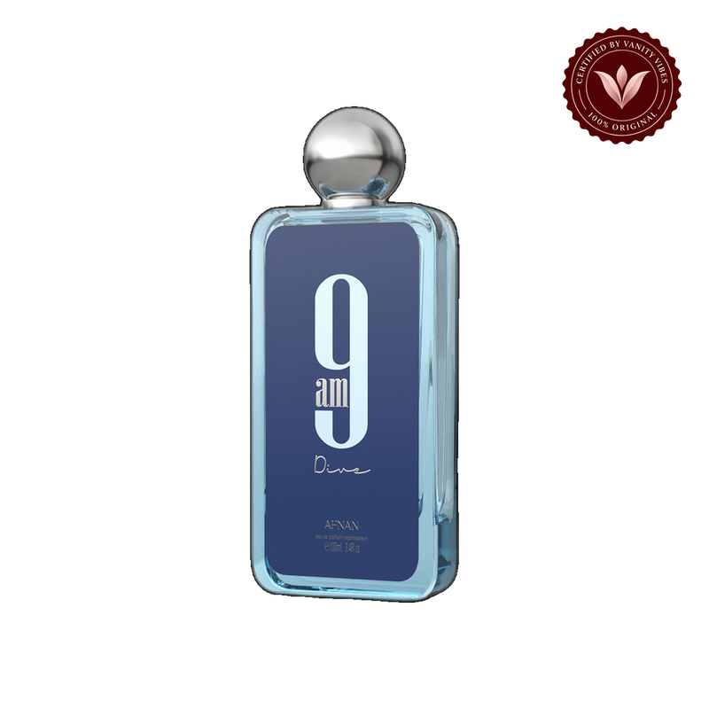 Afnan 9AM Dive- Eau de Parfum-for Men & Women-100ml — alternate product view, transparent background