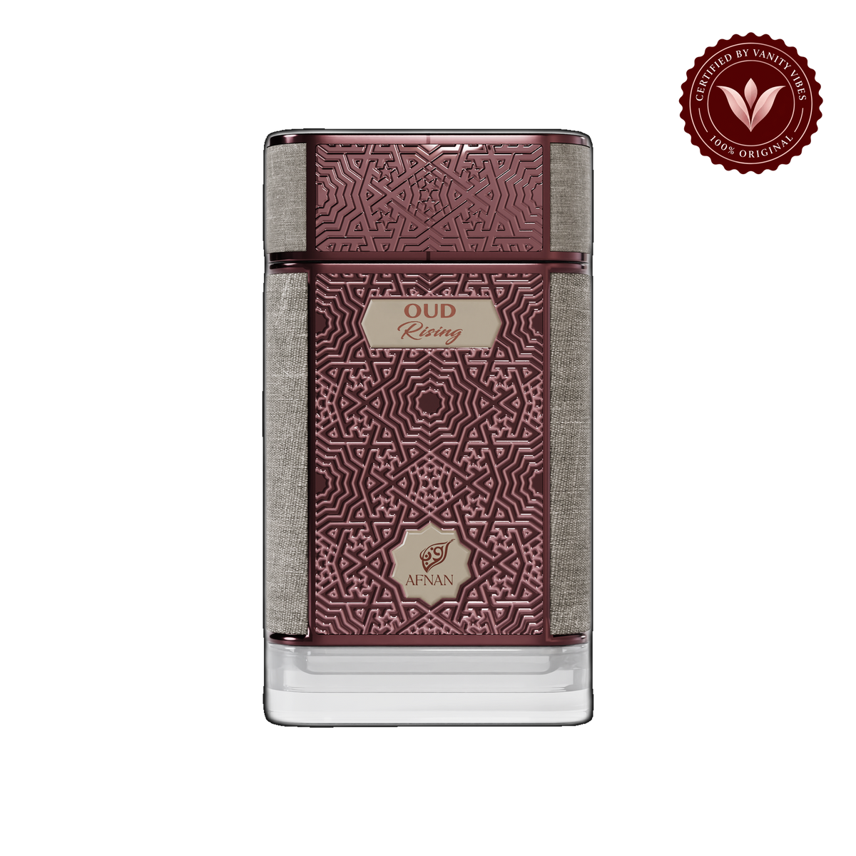 Oud Rising by Afnan Eau de Parfum Spray 80 ml for Men & Women — front single product, transparent background