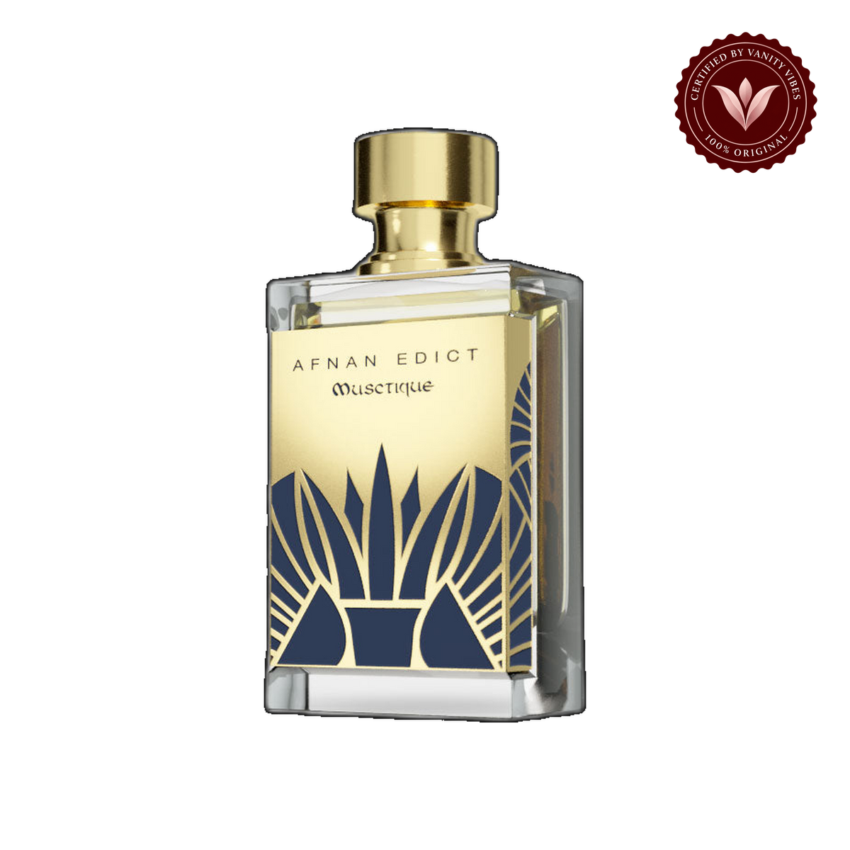 Edict Musctique by Afnan Extrait De Parfum 80ml for Men & Women — alternate product view, transparent background