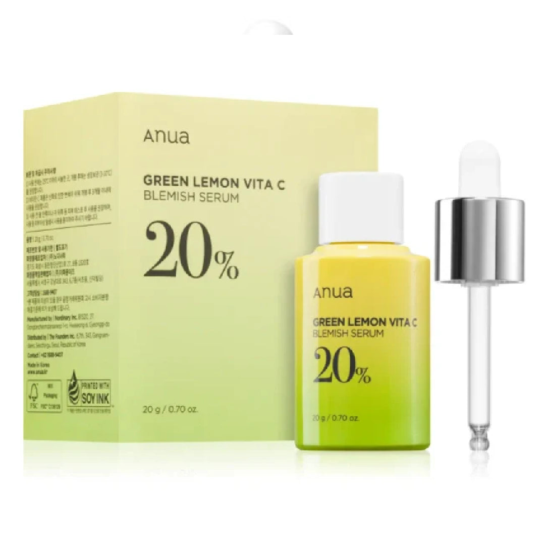 Anua Green Lemon Vita C Blemish Serum 20g