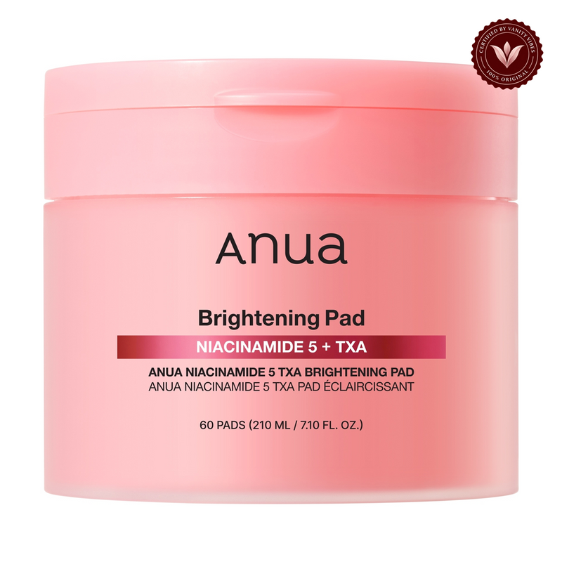 Anua Niacinamide 5 TXA Brightening Pad 60 pads jar front