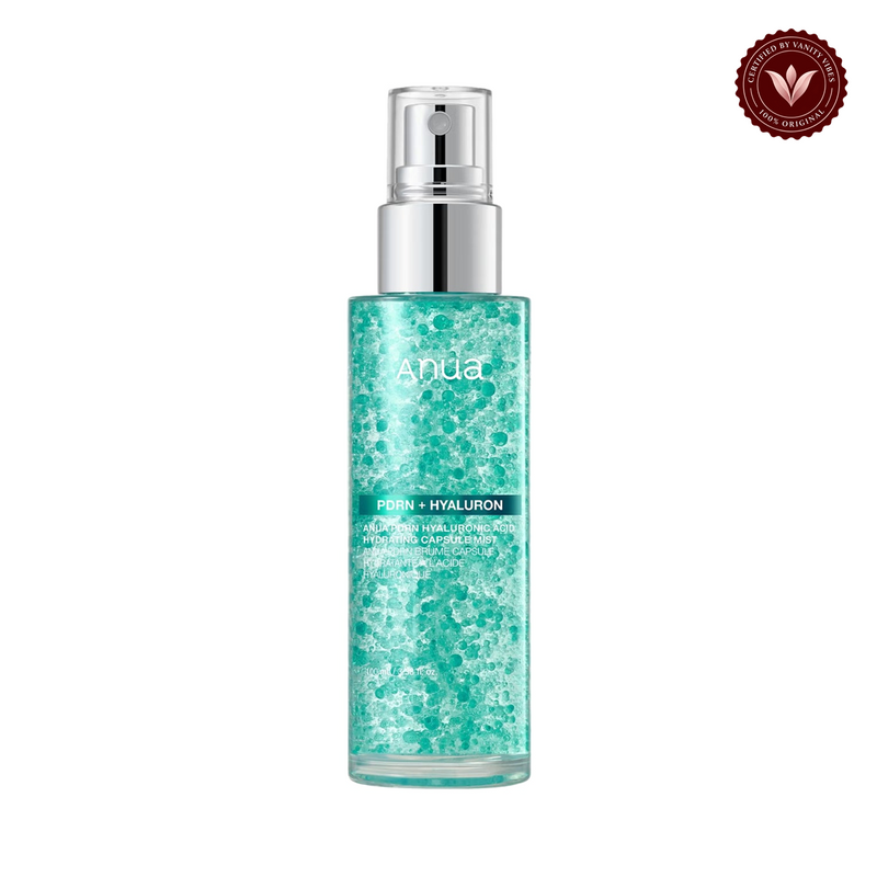 Anua PDRN Hyaluronic Acid Hydrating Capsule Mist 100ml front product photo