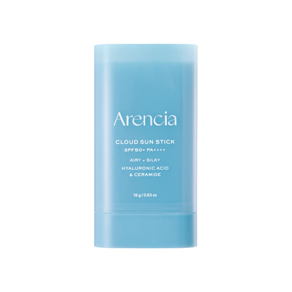 Arencia Cloud Sun Stick SPF 50+ PA++++ 18g product packaging and detail image