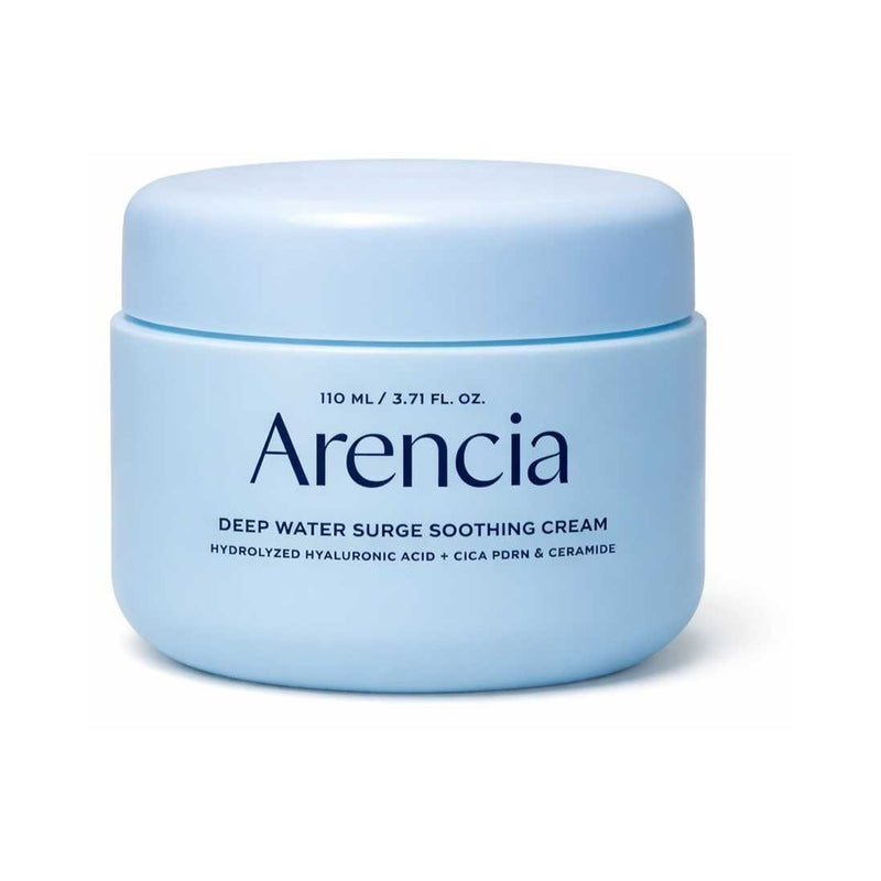 Arencia Deep Water Surge Soothing Cream 110ml product packaging and detail image