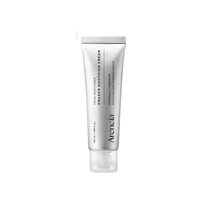 Arencia Eraser Shot Soothing Cream 50ml product packaging and detail image