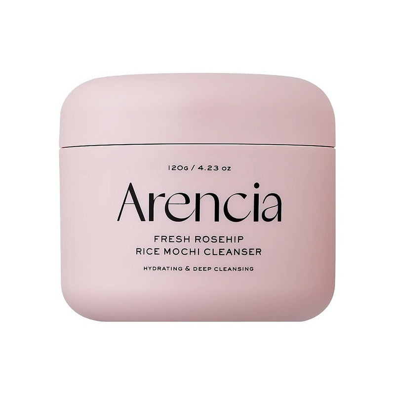 Arencia Fresh Rosehip Rice Mochi Cleanser 120 g Gentle Cleansing & Hydrating Care (K Beauty) packaging and product detail