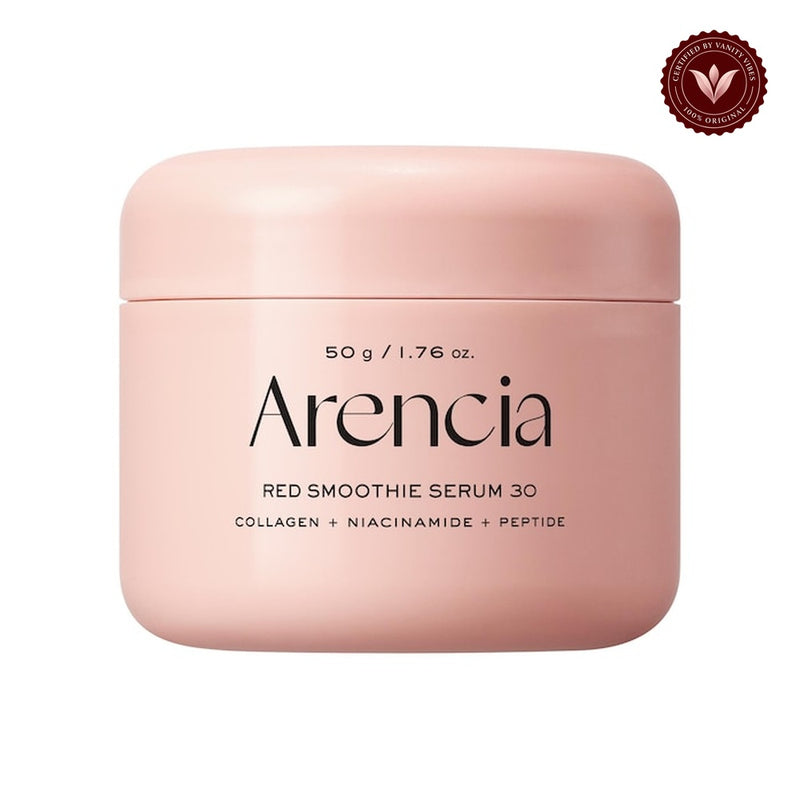 Arencia Fresh Red Smoothie Serum 30 50g front-facing product image on white