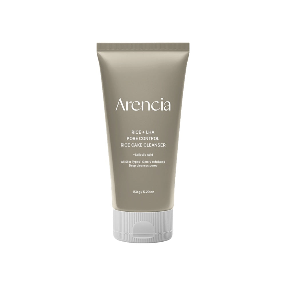 Arencia Rice Cake Cleanser 150g product packaging and detail image