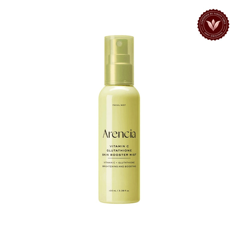 Arencia Vitamin C & Glutathione Skin Booster Mist 100ml front-facing product image on white