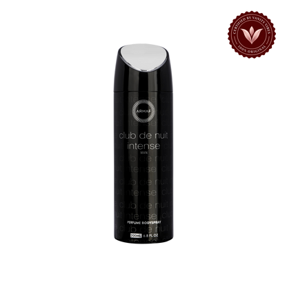 Armaf Club De Nuit Intense for Men Bodyspray Spray 200 ml — front single product on transparent background
