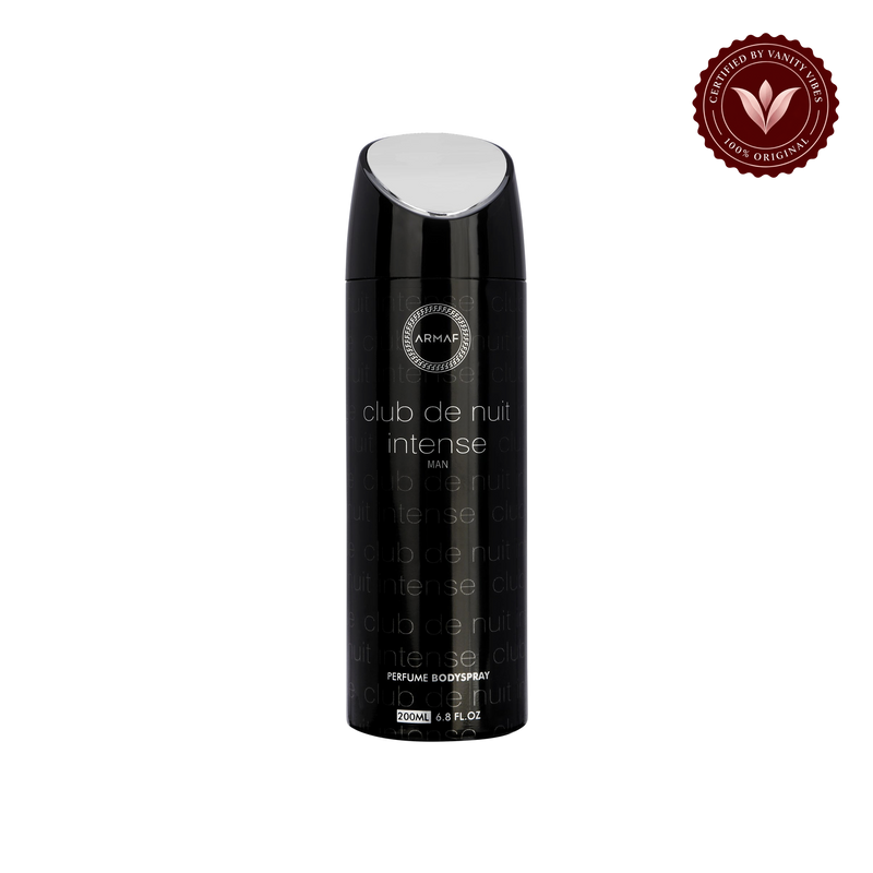 Armaf Club De Nuit Intense for Men Bodyspray Spray 200 ml — front single product on transparent background