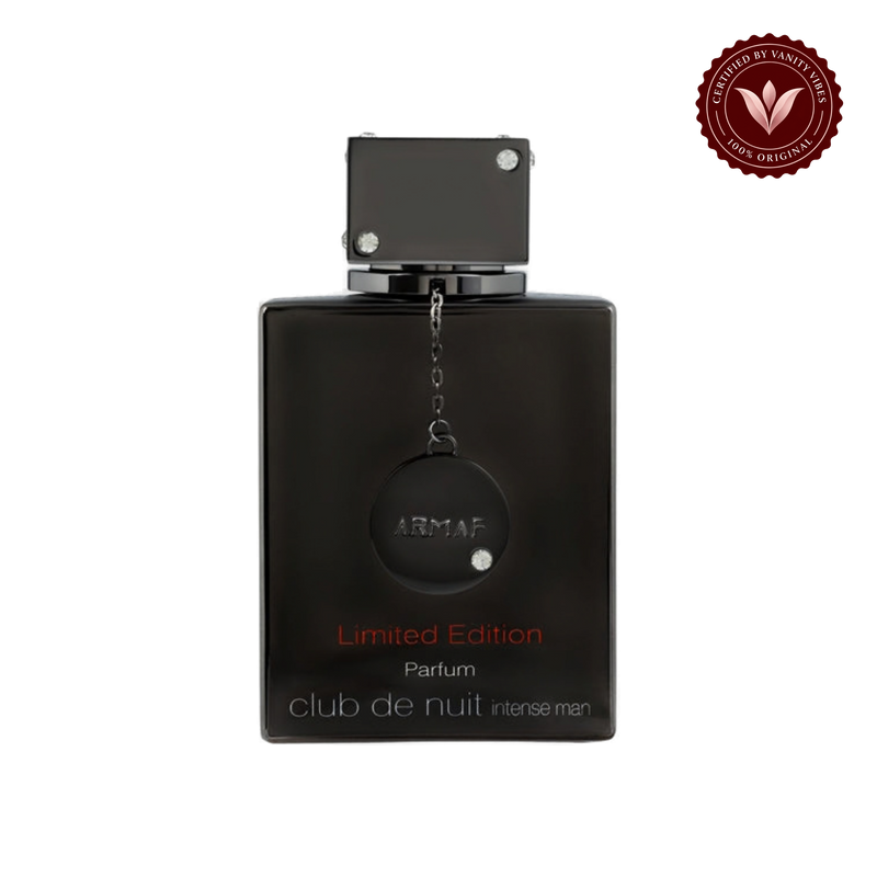 Armaf Club De Nuit Intense Men Limited Edition Pure Parfum, 105ml — front single product on transparent background