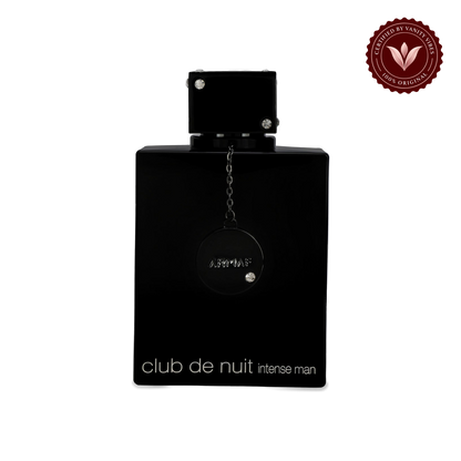 Armaf Club De Nuit Intense Perfume For Men Eau De Toilette Black 105ML — front single product on transparent background