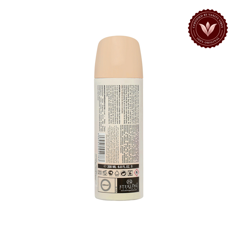 Armaf Momento Fleur Perfume Body Spray for Women 200ml — alternate product view, transparent background