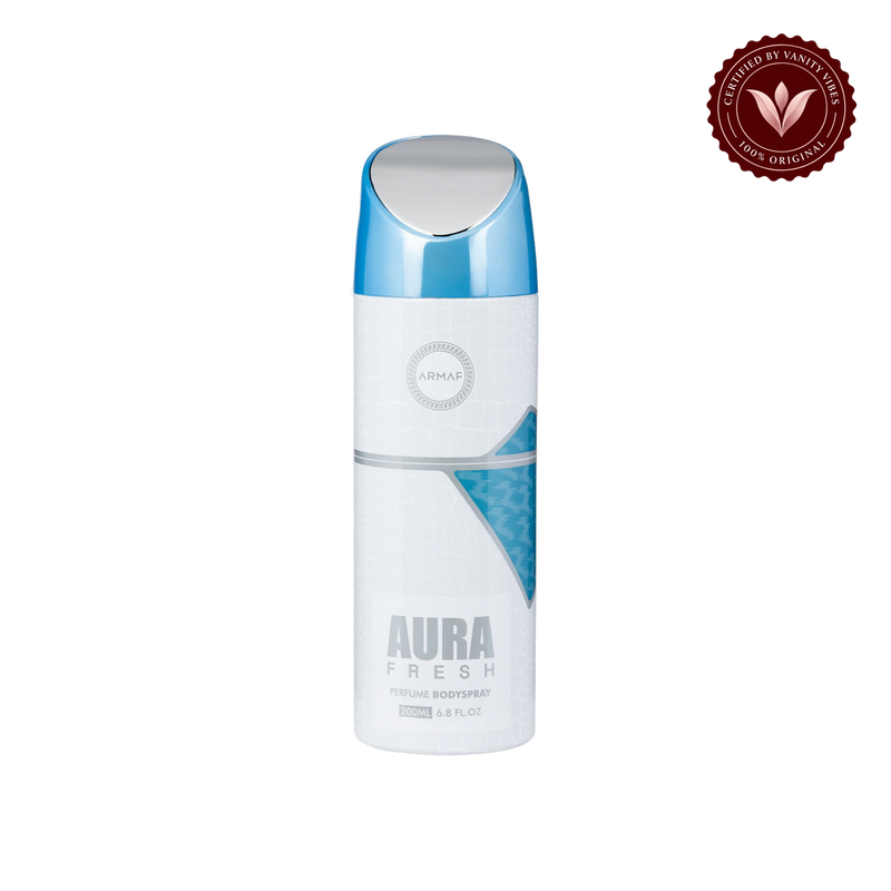 ARMAF Aura Fresh Perfume Body Spray for Women 200ml — alternate product view, transparent background