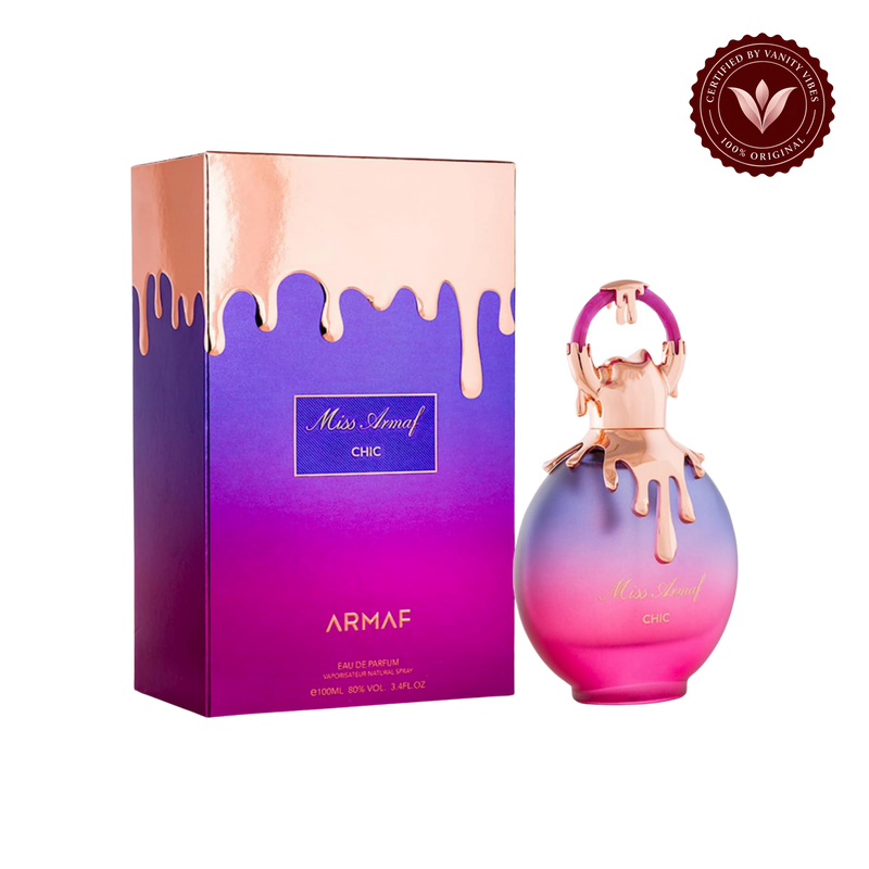 Miss Armaf Chic by Armaf EDP 100ml for Women — alternate product view, transparent background