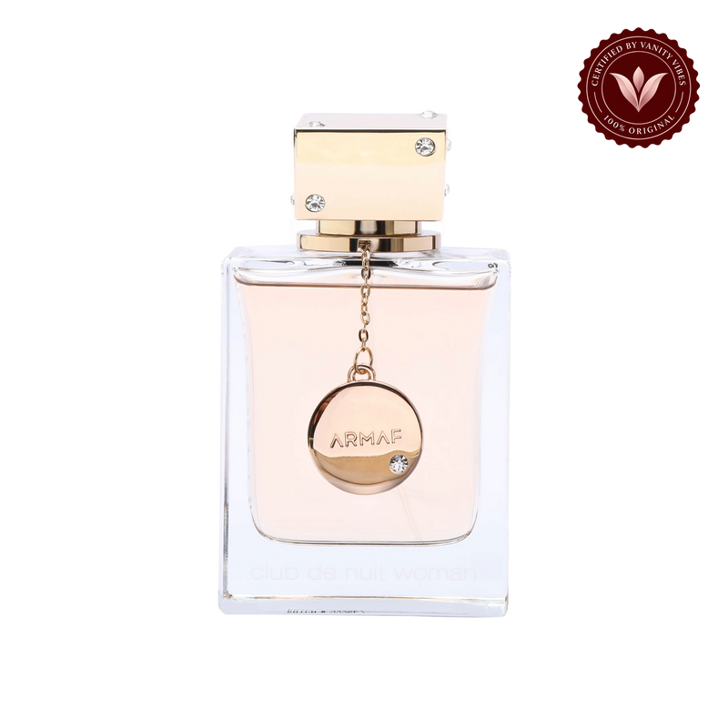 Armaf Club De Nuit Eau de Parfum 105ml for Women - Long Lasting Luxury Floral Perfume Spray Original Authentic Fragrance — front single product, transparent background