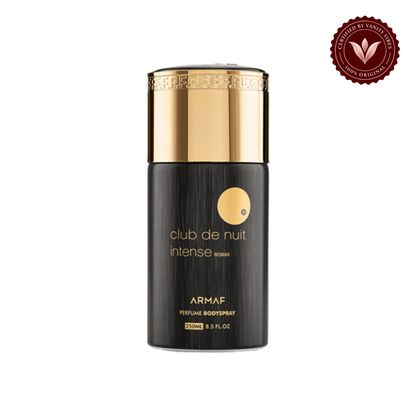 Armaf Club De Nuit Intense Women Perfumed Body Spray 250ml Long-Lasting Elegant & Feminine Fragrance — alternate product on transparent background
