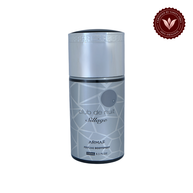 Armaf Club De Nuit Sillage Woman Perfumed Body Spray 250ml Long-Lasting Elegant & Feminine Fragrance — front single product on transparent background
