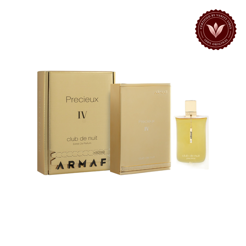 Armaf Club De Nuit Precieux IV Extrait De Parfum 55ml - Long Lasting Luxury Premium Unisex Fragrance Perfume Spray — alternate product on transparent background