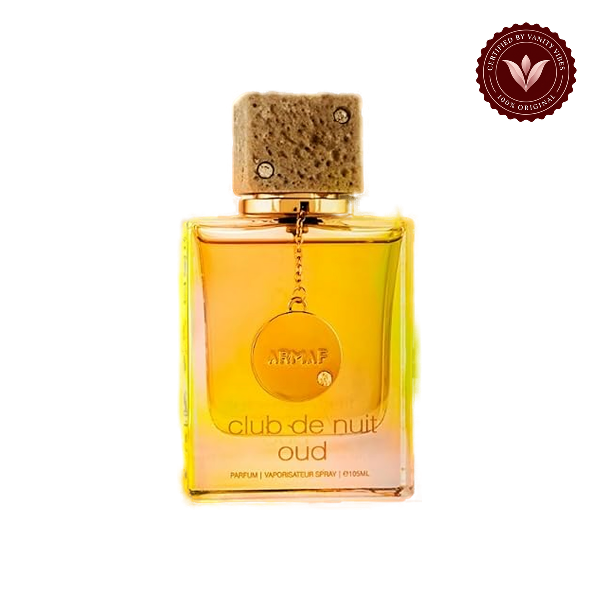 Armaf Club De Nuit Oud Parfum Unisex 105ml (3.6 fl. oz.) Collector Edition - Long Lasting Luxury Arabian Oud Fragrance Spray — alternate product on transparent background