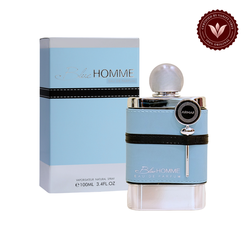 Armaf Blue Homme Eau de Parfum 100ml - Long Lasting Fresh Masculine Fragrance for Men — alternate product view, transparent background