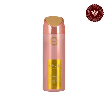 Armaf Opus Perfume Body Spray for Women 200ml — front product view, transparent background