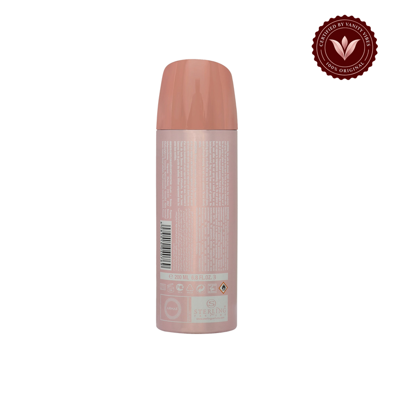 Armaf Opus Perfume Body Spray for Women 200ml — alternate product view, transparent background