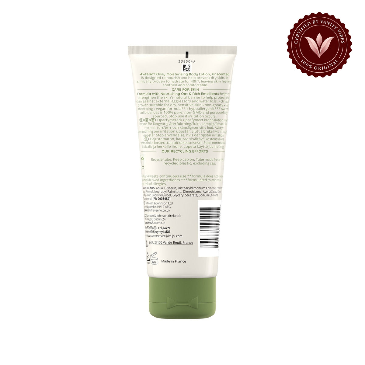 Aveeno Daily Moisturising Body Lotion 200ml — alternate product image