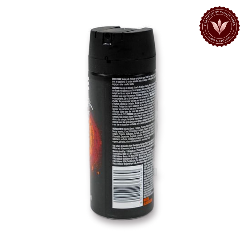 AXE Musk Deodorant Body Spray 150ml — secondary view, transparent background